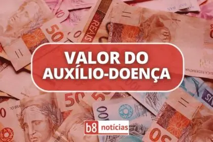 valor auxílio-doença, parcela do auxílio-doença